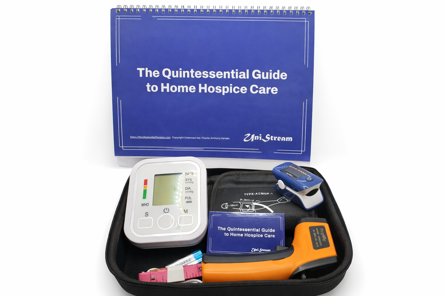 Unistream Hospice Home Care Kit with Notebook